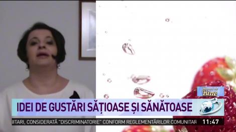 Ce să măn&acirc;nci &icirc;ntre mese ca să nu te &icirc;ngrași? Lygia Alexandrescu: Trebuie să ne simțim sătui