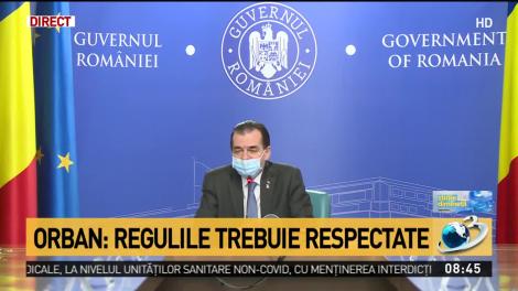 Ludovic Orban: Trecem la stare de alertă maximă. Putem institui și reguli mai stricte