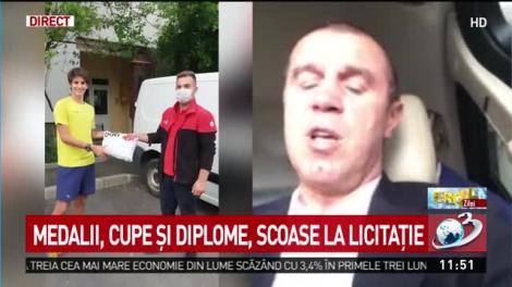 Eroul Zilei: Campionii str&acirc;ng r&acirc;ndurile pentru medici. Medalii, cupe și diplome, scoase la licitație