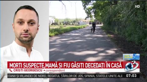 Morți suspecte! Mamă și fiu, găsiți decedați &icirc;n casă