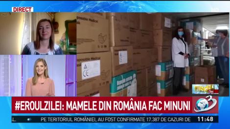 Eroul zilei: Mamele din România, unite împotriva pandemiei: 235.000 euro din donaţii, pentru spitale