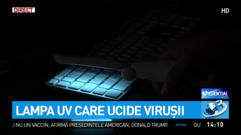 Lampa UV care ucide viruşii