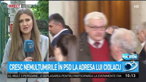Cresc nemulţumirile în PSD la adresa lui Ciolacu
