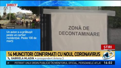 14 muncitori de pe un şantier din Gorj, testaţi pozitiv cu coronavirus. Două hoteluri au fost închise