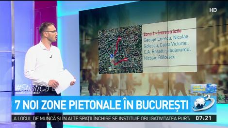 Este primul weeekend în care bucureștenii se vor bucura de zonele de promenadă, organizate de Primăria Municipiului București (PMB).