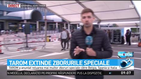 Tarom extinde zborurile speciale. Se va putea zbura spre Spania, Italia și Olanda