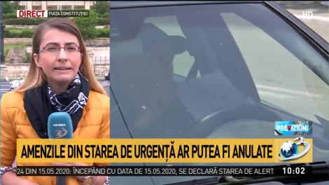Amenzile din starea de urgenta ar putea fi anulate