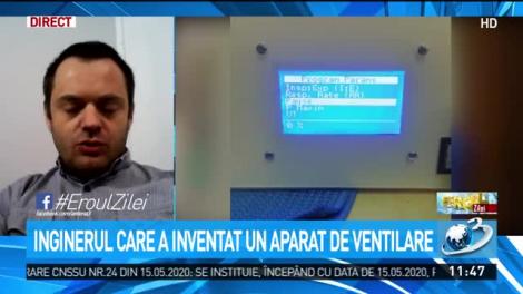 Eroul zilei. Inginerul care a inventat un aparat de ventilare