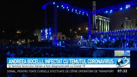 Andrea Bocelli și familia lui, infectați cu temutul coronavirus