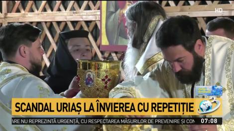 Momente istorice pentru Biserica Ortodoxă. Sute de credincioși veniți să ia din nou lumină, la a doua &Icirc;nviere
