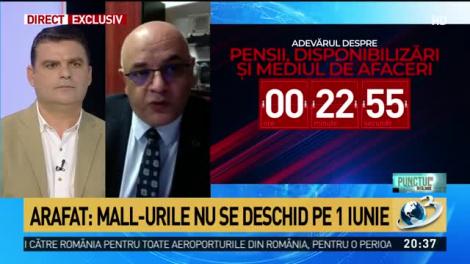 Când se deschid mall-urile în România. Raed Arafat, o nouă reacție fermă: ”Nu vreau să-mi asum eu niște lucruri!”