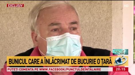 E uimitor cum s-ar fi infectat cu Covid bătrânul care a dansat în curtea spitalului și nepoata sa: "Cred că luat virusul de pe bani. Am dus mâna la ochi, la nas"