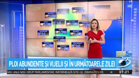 Nu scăpăm de ploile anundente și vijelii! Ce spun meteorologii