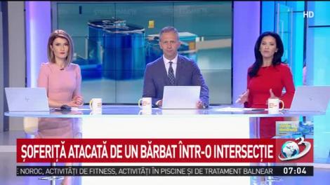 Șoferiță, atacată la semafor pentru că nu a vrut să vireze dreapta