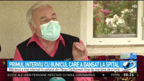 Povestea emoționantă a bunicului care a dansat de fericire că a scăpat de coronavirius