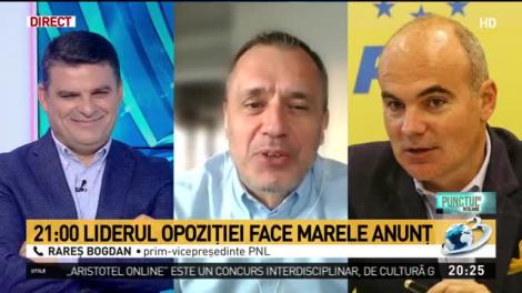 Rareș Bogdan: PNL va da premierul în următorii patru ani. Cât timp va fi Iohannis la Cotroceni, PSD nu va da premierul