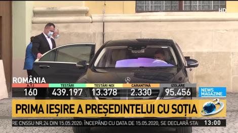 Președintele Klaus Iohannis și soția, pentru prima dată la biserică, după ridicarea restricțiilor