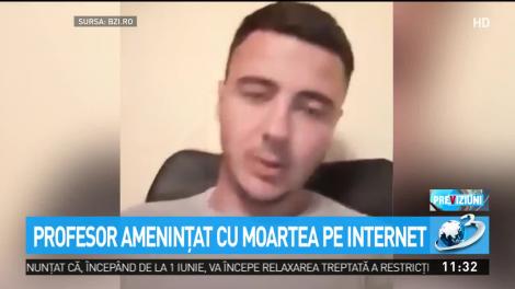 Profesor amenințat cu moartea pe internet: &rdquo;De la un student de-al său, nedreptățit!&rdquo;