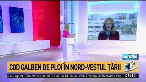 Cod galben de ploi, vijelii și căderi de grindină! C&acirc;nd se &icirc;ncălzește vremea