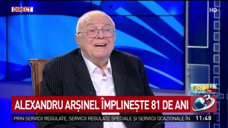 La mulți ani, Alexandru Arșinel! Maestrul împlinește 81 de ani! Mărturisiri despre cele mai emoționante momente din viața marelui actor! "Am început să plâng în hohote și nu reușeam să îmi revin" |VIDEO