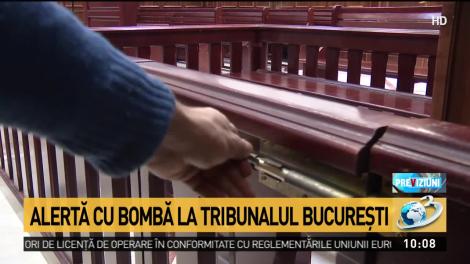 Alertă cu bombă la Tribunalul București!