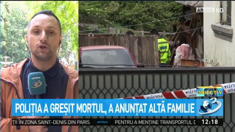 Poliția a greșit mortul și a anunțat altă familie. "Umblau cu o poză și spuneau că este înnecat în fântână"