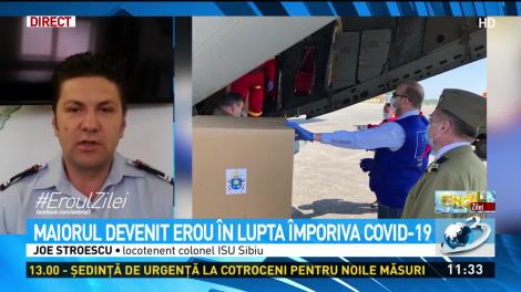 Eroul zilei: Maiorul devenit erou &icirc;n lupta &icirc;mpotriva coronavirusului