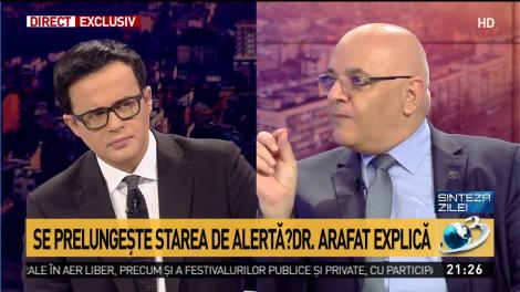 Raed Arafat: Pentru examenele naționale s-au luat măsuri foarte serioase. Dar risc 0 nu există