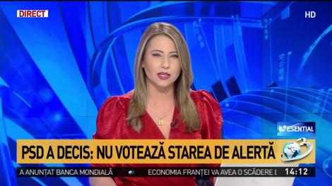 Surse: PSD nu va vota starea de alertă propusă de Guvern! PSD va vota altceva decât vrea Guvernul!