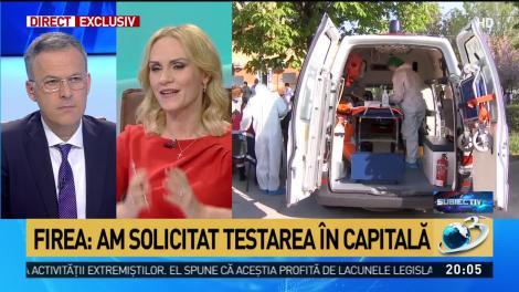 Gabriela Firea, despre testarea din Capitală