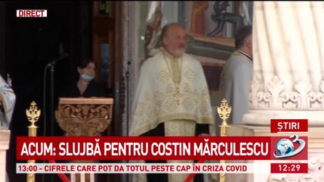 Costin Mărculescu este înmormântat azi la Cimitirul Reînvierea din București. Rude, vedete și prieteni, fără distanțare socială. Cine stă la căpătâiul actorului