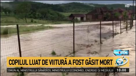 VIDEO | Copilul luat de viitură în Bihor a fost găsit mort