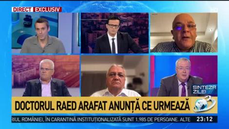 Replici dure între Mircea Badea și Raed Arafat. ”Induce în eroare oamenii!”/”Da, eu spun asta”