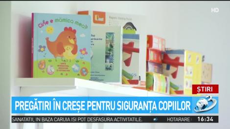 De luni se redeschid creşele din sectorul 1 al Capitalei