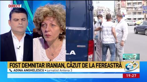 Adina Anghelescu, informații exclusive &icirc;n cazul morții suspecte a clericului iranian &icirc;n București