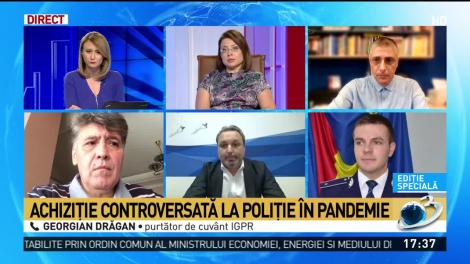 Poliția Rom&acirc;nă, achiziție directă de 41,5 milioane de lei, &icirc;n ultima zi a stării de urgență