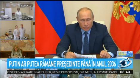 Vladimir Putin ar putea rămâne președintele Rusiei până în 2036