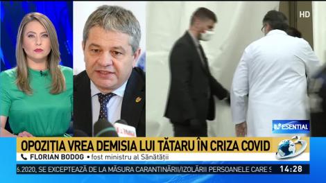 Opoziția vrea demisia lui Nelu Tătaru în criza COVID-19. Ce acuzații i se aduc ministrului