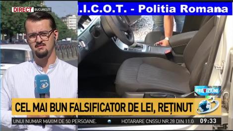 Cel mai bun falsificator de lei, reţinut