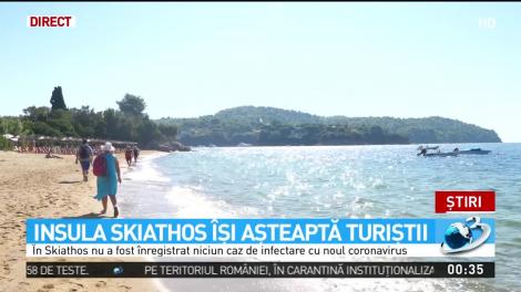 Niciun caz de coronavirus în Skiathos. Insula elenă este pregătită să primească turiști