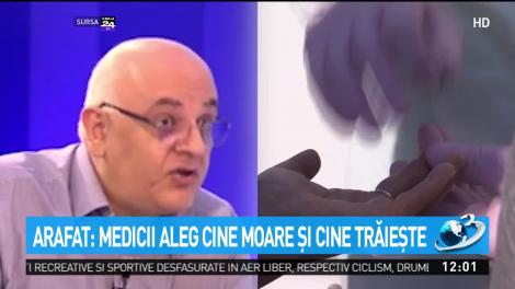 Raed Arafat, avertisment extrem de dur: Medicii vor alege cine trăiește și cine moare!