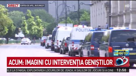 Alertă cu bombă la Curtea de Apel București