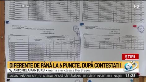 Scandal după afișarea notelor la Evaluarea Națională. Lucrare de nota 10, notată cu 6 înainte de contestație