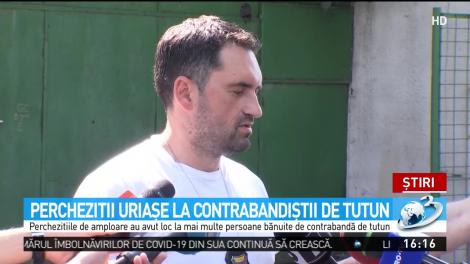 Acţiune de mare amploare în Bucureşti şi şase judeţe! Poliţiştii au ridicat cinci tone de tutun conrtafăcut