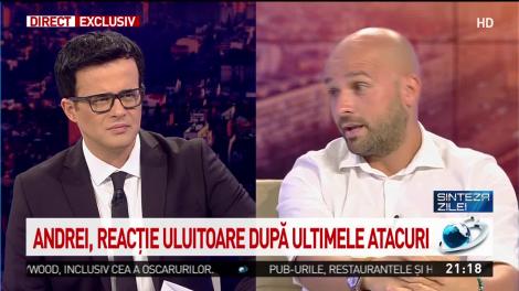 Andrei Ștefănescu, interviu exclusiv după ce a fost externat: ”Cineva m-a gonit astăzi din parc”