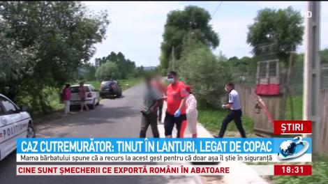 Ea este mama care a îngrozit o ţară întreagă! Ce spune femeia care și-a legat fiul cu lanțuri: ”Am plecat puțin de acasă, mi-a fost frică să nu-l pierd!”
