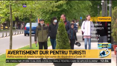 Avertisment dur pentru turiști. Rafila susine că zonele turistice sunt surse de răspândire a Covid-19