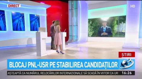 Blocaj PNL-USR pe stabilirea candidaţilor