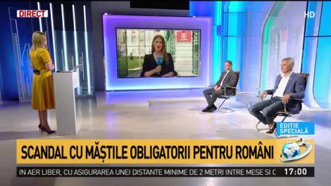 Scandal cu măștile obligatorii pentru rom&acirc;ni. Control ANPC: 90% dintre ele sunt neconforme