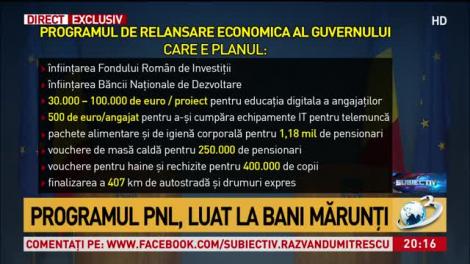 Bogdan Chirieac critică relansarea economică a PNL: E un program deghizat, cu mască!